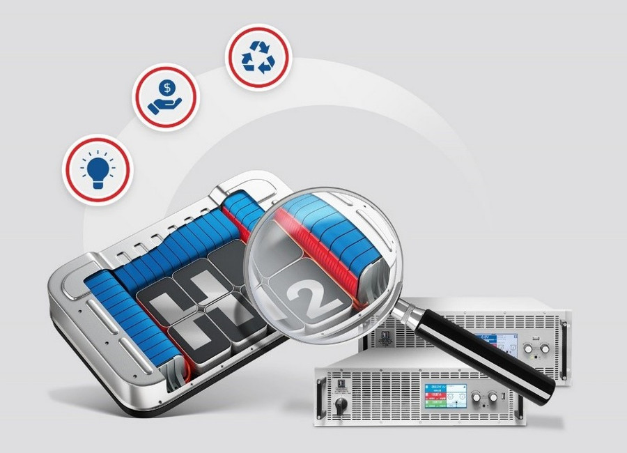 Zasilacze i regeneracyjne obciążenia elektroniczne do symulowania pracy ogniw paliwowych