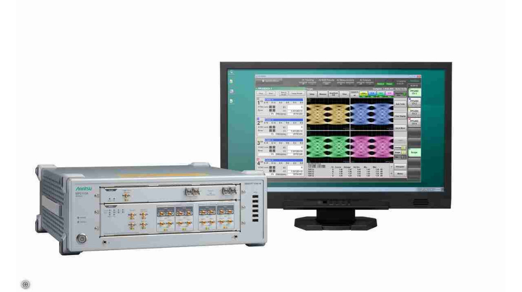 Oscyloskop próbkujący BERTWave MP2110A z wbudowanym testerem bitowej stopy błędów