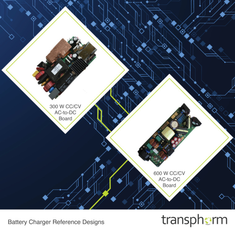 Projekty referencyjne ładowarek akumulatorów o mocy 300 W/600 W do skuterów elektrycznych