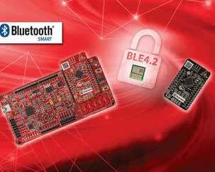 Bezpieczna sieć Bluetooth 4.2: Single-Chip IoT Cypress 