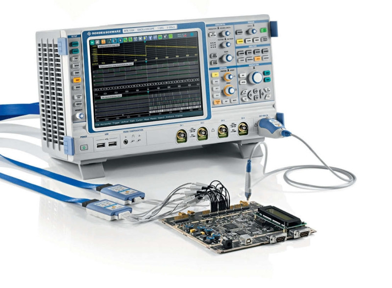 UART/RS232 - Analiza protokołów szeregowych oscyloskopami Rohde & Schwarz