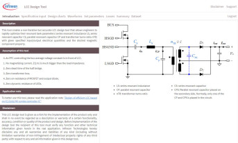 Darmowe narzędzie online do projektowania konwerterów o topologii PFC plus LLC