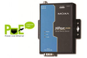 NPort P5150A - serwer portu szeregowego zasilany z PoE