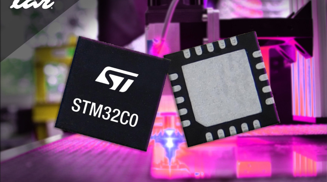 IAR Embedded Workbench wspiera tanie mikrokontrolery serii STM32C0