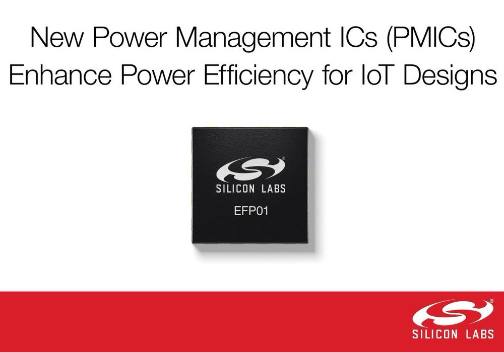 Układy zarządzania zasilaniem do modułów komunikacyjnych EFR32 i mikrokontrolerów EFM32