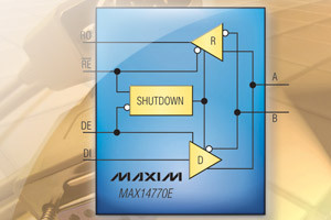 Różnicowy transceiver Profibus-DP/RS-485 z zabezpieczeniem ESD do ±35kV HBM
