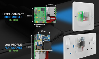 Zasilacz naścienny o mocy 70 W z wyjściem USB-C