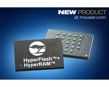 Moduł MCM z pamięcią HyperFlash i HyperRAM