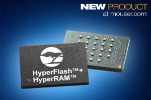 Moduł MCM z pamięcią HyperFlash i HyperRAM