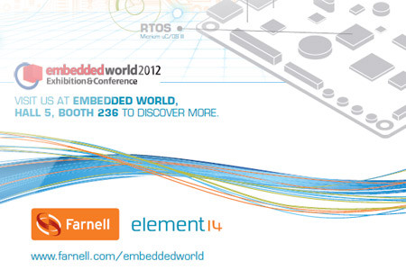 Nowości i prezentacje Farnell na targach Embedded World 2012