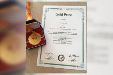 Złoty medal dla ITME za grafenowy czujnik pola magnetycznego 