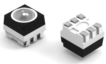 Wurth Elektronik Diody RGB LED rozmiaru 2,8 x 2,8 mm z soczewkami kopułkowymi