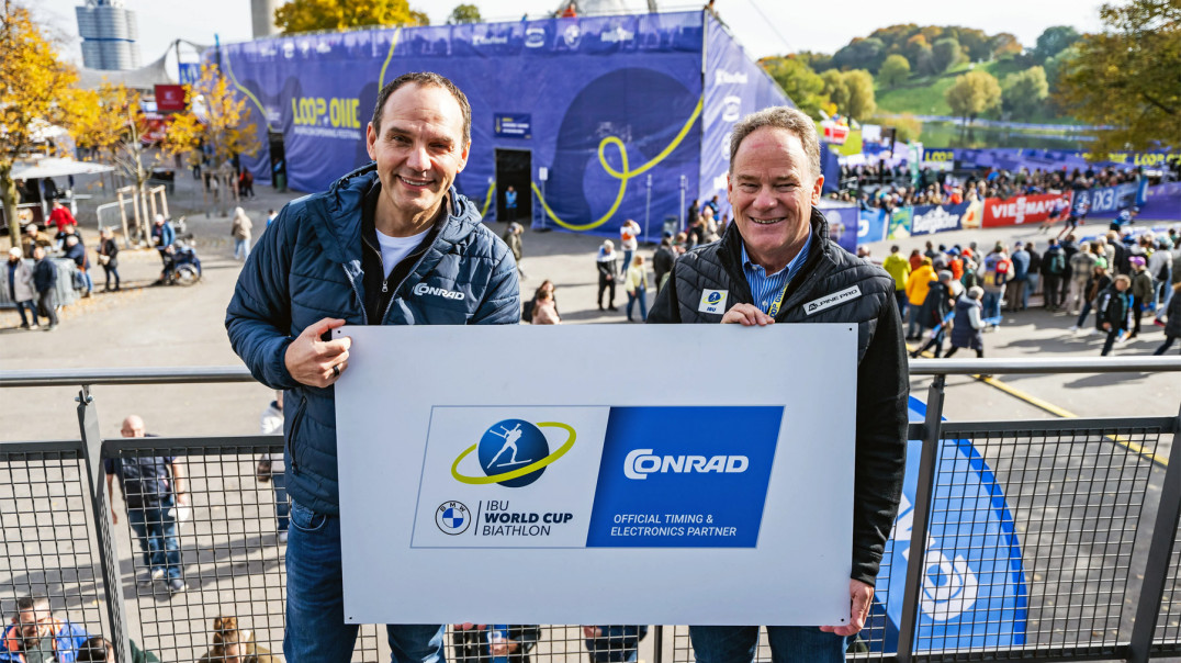 Conrad nowym partnerem BMW IBU Biathlon World Cup w zakresie pomiaru czasu i elektroniki
