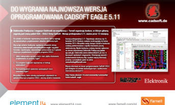 Wygraj najnowszą wersję oprogramowania Cadsoft Eagle 5.11