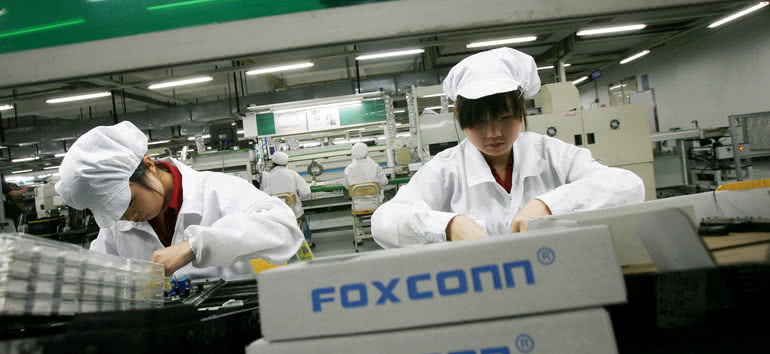 Inwestycje Foxconna w zagłębie produkcyjne na północy Chin ułatwiła hojna pomoc państwa 