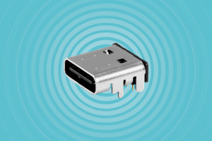 100-watowe 8-pinowe gniazdo USB Type C do aplikacji Power-Only