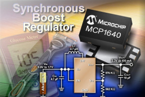 Regulator impulsowy typu Boost do współpracy z pojedynczą baterią alkaliczną