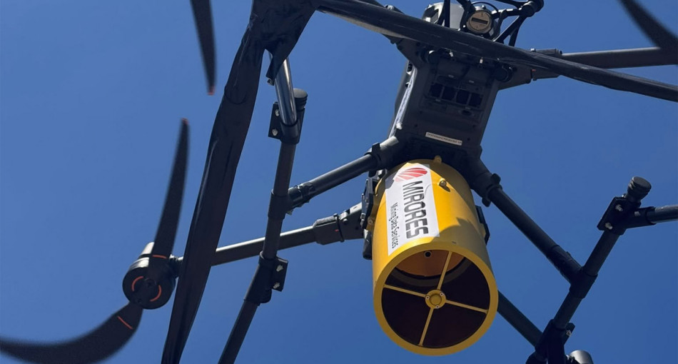 Dokładny monitoring z powietrza - polski startup MIRORES tworzy nową generację systemów termalnych dla dronów
