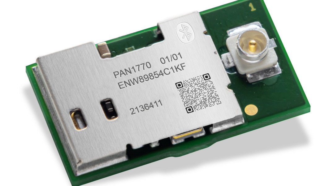 Moduł Bluetooth 5.1 Low Energy do współpracy z zewnętrzną anteną