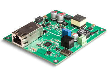 Projekt referencyjny adaptera PoE+ z interfejsami USB 3.1 Type-C i GbE 