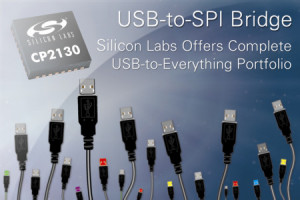 Most USB-to-SPI ze sterownikami dla systemów Windows, OS X i Linux