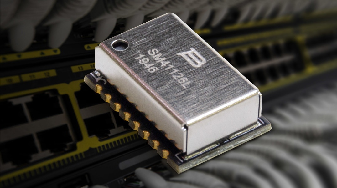 Moduł transformatorowy LAN 10/100 Base-T o wymiarach 12,7 x 8,7 x 4,0 mm