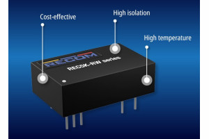 5-watowy konwerter DC-DC serii REC5K w nowej obudowie DIP24 - REC5K-RW