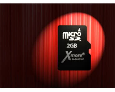 Przemysłowe karty pamięci mikro SD Xmore.