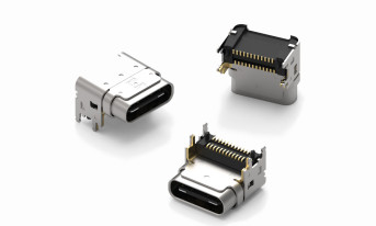 Wysokoprofilowe gniazdo USB-C z możliwością łatwej inspekcji połączeń