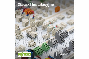 Złączki instalacyjne Wago