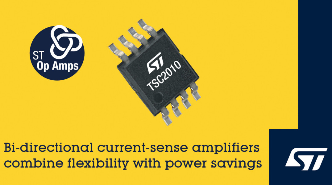 Precyzyjne wzmacniacze pomiarowe current-sense o zakresie napięcia sumacyjnego od -20 do +70 V