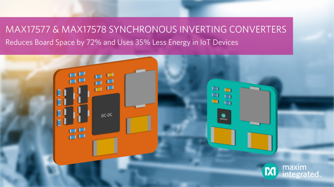 Odwracające konwertery DC-DC step-down o zakresie napięcia wejściowego do 60 V