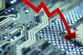 Globalne przychody ze sprzedaży pamięci DRAM spadły kwartalnie o ponad 30% 