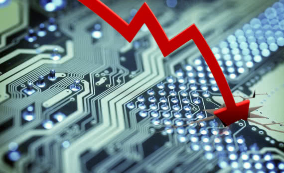 Mimo spadku sprzedaży o 38%, DRAM pozostanie największym rynkiem IC 