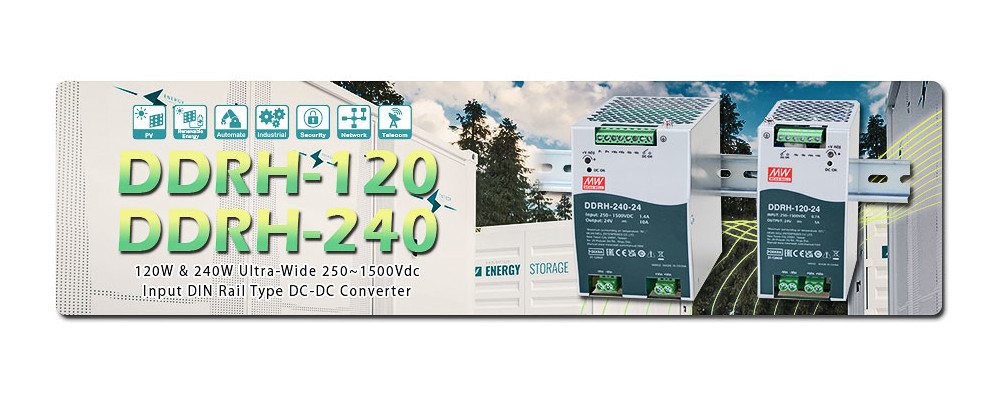 Konwertery DC-DC do fotowoltaiki o zakresie napięcia wejściowego 250...1500 V