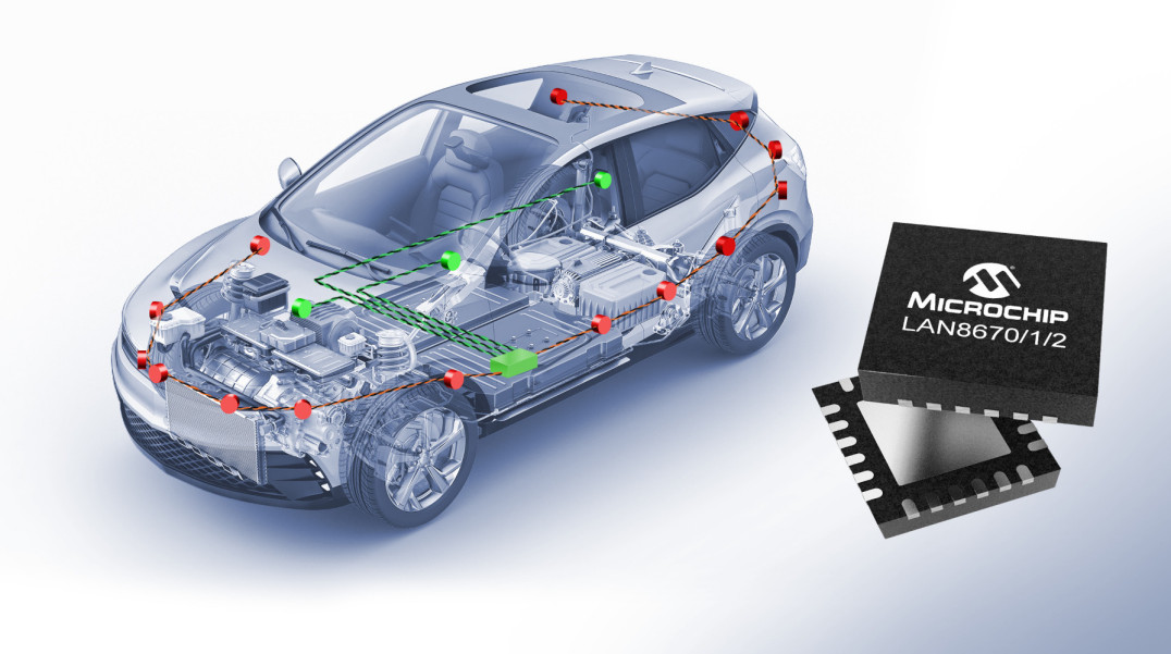 Transceivery Ethernet 10BASE-T1S do zastosowań w motoryzacji