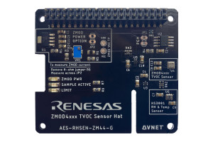 Nakładka HAT do Raspberry Pi z funkcją monitorowania jakości powietrza w pomieszczeniach