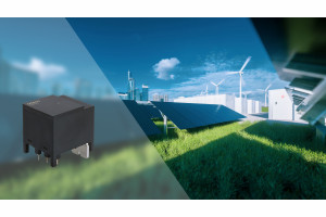 Przekaźnik SPST-NO o parametrach 300 A/1000 VDC ze stykiem pomocniczym NC