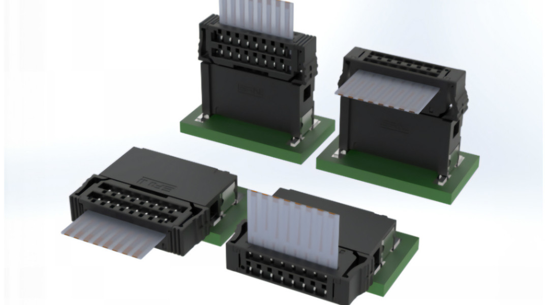 Wytrzymałe złącza FFC kabel-płytka do pracy w temperaturze otoczenia od -40 do +150°C