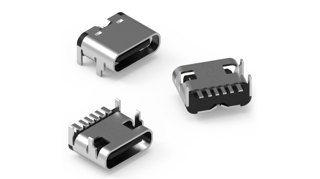 Gniazdo USB 3.1 PD Type C w wersji power-only o mocy ładowania do 240 W