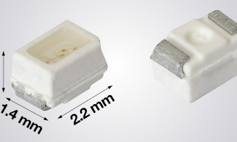 Miniaturowe niebieskie i zielone diody InGaN LED o dużej jasności