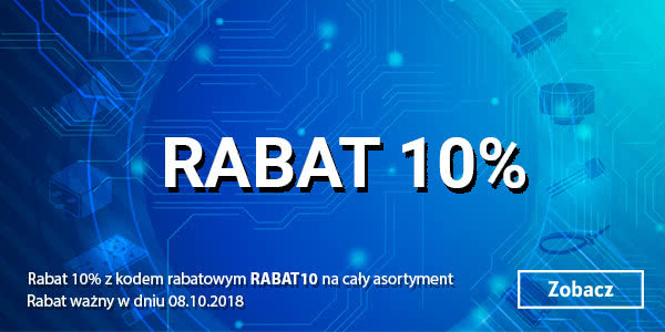 Rabat -10% na cały asortyment! 